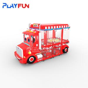 Wholesale Brazil Popular Coin-operated 6 Players 8-10 cm Stuffed Animal Toys Doll Gift Christmas Truck Crane Claw Game Vending Machine from china suppliers