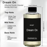 Dream On Hotel Fragrance Oil Collection Natural White Tea Cedarwood and