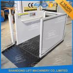 Small Home Stair Platform Lift Vertical Wheelchair Lift for Disabled People with