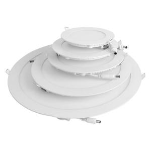 Wholesale Aluminum LED Round Panel Light with Triac or 0-10V Dimmable 120LM/W &gt;80Ra or 95-98 from china suppliers