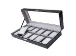 MDF Small 10 Watch Packing Box PU Leather Cover FSC Certification
