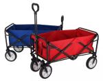 260KGS Weight Capacity Green Oxford Cloth Folding Cart for Easy Outdoor
