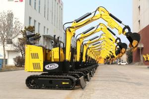 Wholesale Green Machine Small Crawler Excavator 360 Degree Rotate Compact Mini Digger from china suppliers