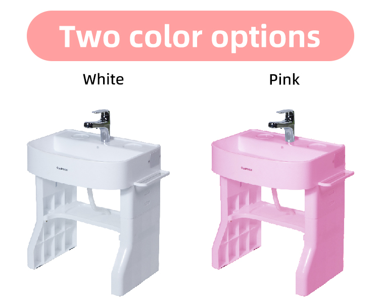 Children'S Simulation Kids Wash Basin PP Material Square Type Easy Cleaning