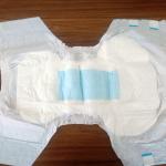 Anti-Leak 3D Leak Prevention Channel Ultra Thick Blue Feel Free Adult Diaper