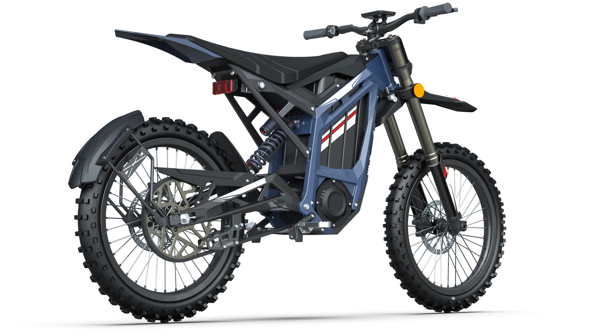 72V40Ah High Speed Lithium-Ion Mountain E-Bike with LCD Display and Hydraulic Brake Pad