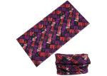 Polyester Fitness Head Tube Scarf 22.5 * 48 CM , Head Scarf Low Fiber Properties