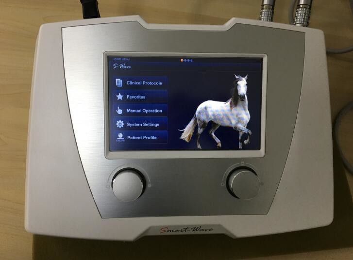 Veterinary Treat Equine Shockwave Machine For Superficial Orthopedic Disorders