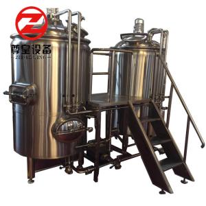 Wholesale 600L 800L 1000L Commercial Beer Brewing Equipment Micro Brewery Plant from china suppliers