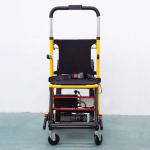Hospital Black IV Battery Powered Stair Evacuation Chair with 350 lbs Weight