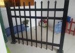Full Galvanization Tubular Steel Fence 65*65mm Metal Rod Fence