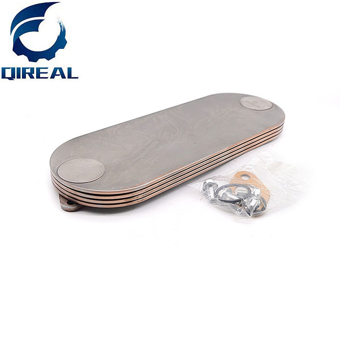 8973341000 8973341001 8-97334100-0 8970338020 For ZAX240 ZAX250-3 4HK1 Excavator Engine Spare Parts Oil Cooler Core 4P