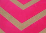 Hardcover Custom Journal Printing Flocking Kraft Paper Sewing Glued Binding