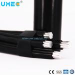 Round Wire Aluminum Conductor ABC Cable Quadruplex Service Drop Cable
