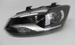 Standard Size Smoke Black VW POLO Led Lights Headlights Leaft Hand Side
