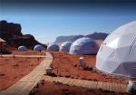 Brown Pvc Standard Luxury Hotel Tent For Two People Nice Camping In Wadi Rum