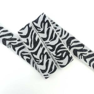 China High Grade with Preferable Pricing Heavy Elastic Ribbon Fluff Elastic Band Zebra Jacquard Elastic Band on sale