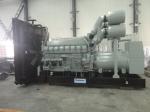Industrial MITSUBISHI Generator Set 50HZ / 1500RPM Coupled With Stamford