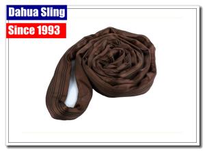 Wholesale Color Coded Adjustable Lifting Straps , Rock Lifting Sling Less Rigging Weight from china suppliers