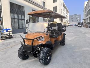 Wholesale 4+2 Seat Electric Golf Car Customized New Energy Sightseeing Car Scenic Area Reception from china suppliers