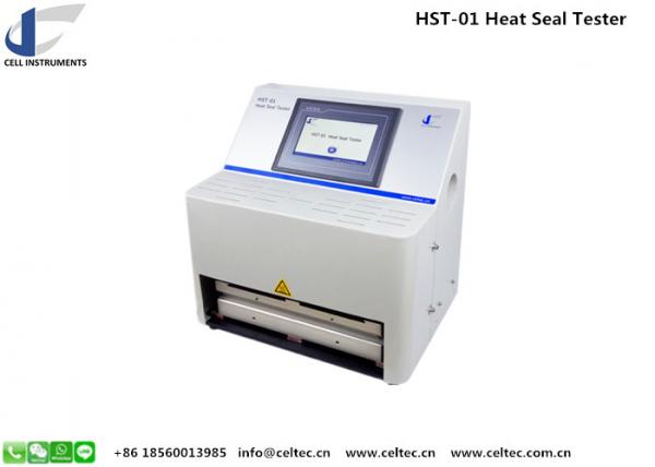 Quality Heat Seal Tester Plastic Heat Sealer ASTM F2029 Plastic Film Heat Sealing Hot Tack Test Machine for sale