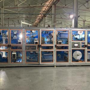 Wholesale DNW-35 High speed disposable sanitary napkin making machine from china suppliers