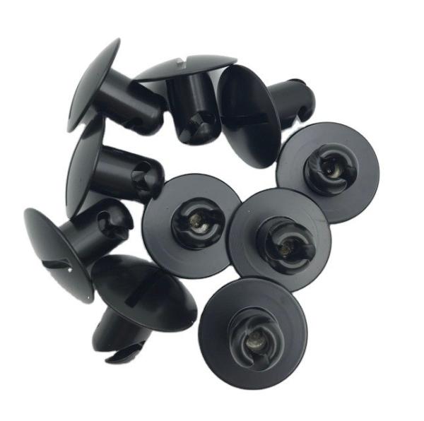 Universal OE NO. 7/16 x .450 Buttons Quarter Turn Dzus 1inch Black Dome Head