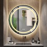 Touch Switch Led Mirror Smart Fitness Waterproof Bathroom Backlit Glass Bath