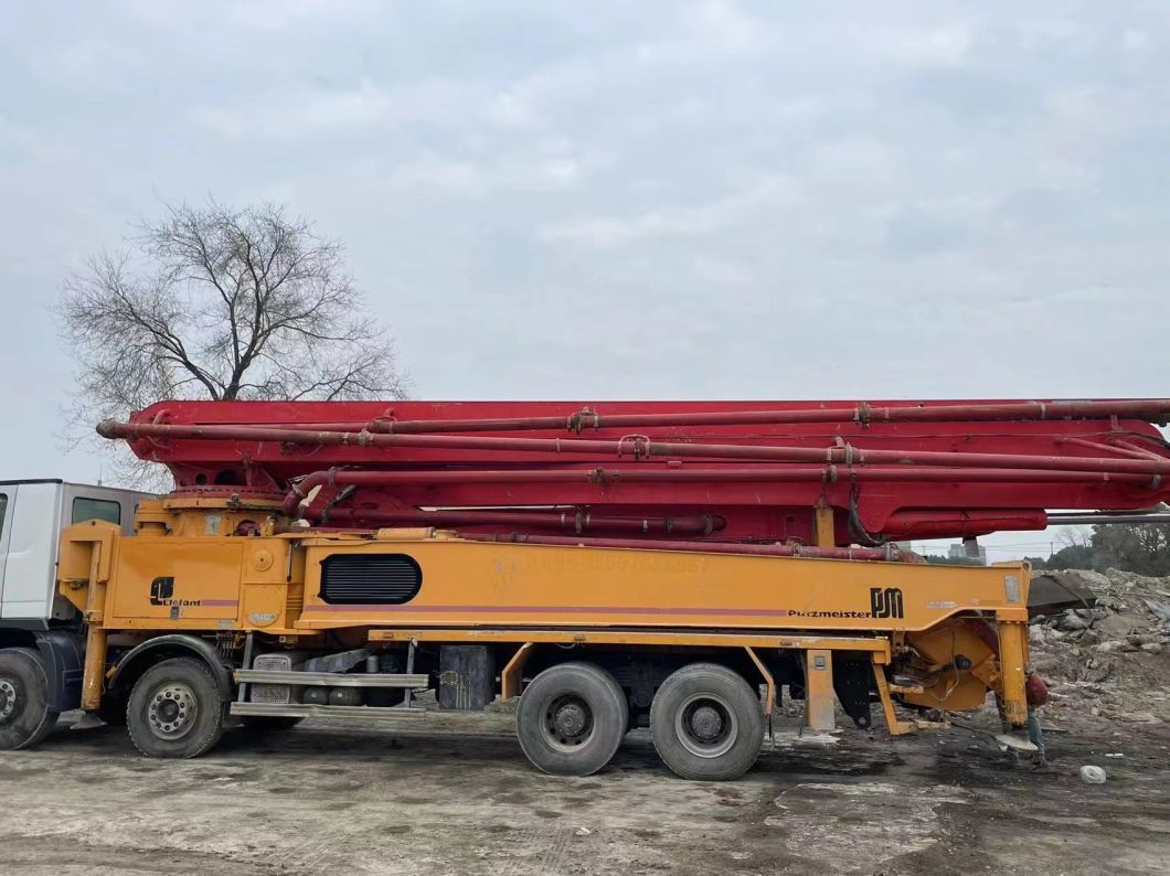 2013 Pm 56m Concrete Pump Mercedes Truck Concrete Boom Pump Heavy Equipment