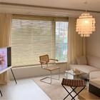 LED White Dining Room Lights Metal Acrylic Pine Cone Pendant Light