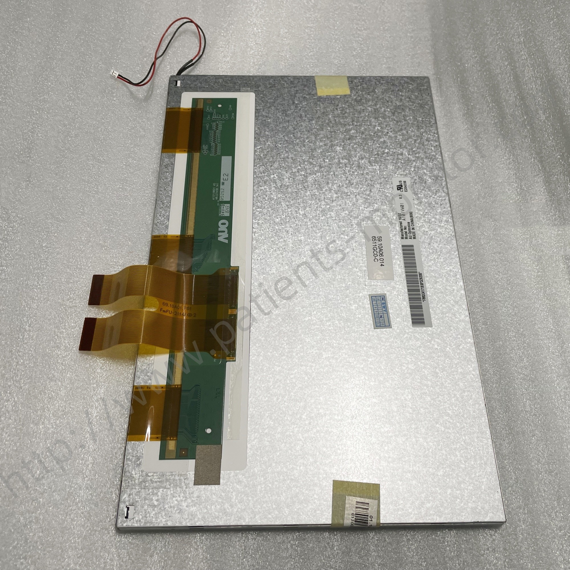 Edan F6 Fetal Monitor Display Screen A101VM01 Assembly Parts Replacement For Hospital Medical Device