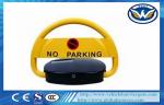 IP68 Waterproof Steel Automatic Remote Car Parking Locks in Yellow