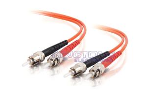Wholesale 3.0mm PVC Fiber Optic Patch Cord ST to ST 62.5 / 125 Multimode from china suppliers