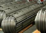 Stainless Steel Seamless U Bend Heat Transfer Tube Annealed SA213 TP304N UNS