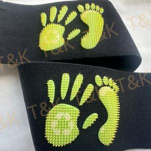 Wholesale Printed Logo Plain Black Elastic Band Heat Transfer Silicone Brush from china suppliers