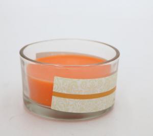 Wholesale Reusable Clear Glass 3 oz scented candles For Holidays Birthday Party from china suppliers