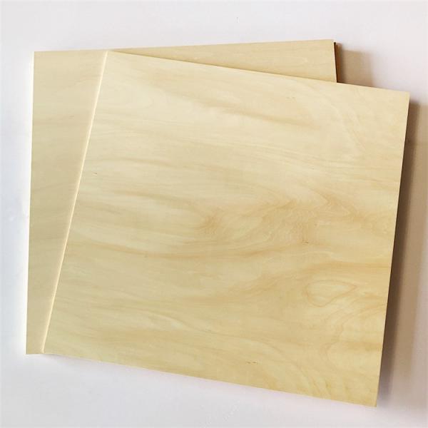 920*920mm 3mm 4mm 5mm 6mm 18mm Basswood Plywood Thin Sheets for Laser Cutting
