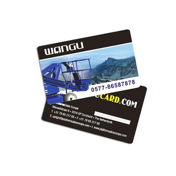 Blank or preprinted hi-co magnetic stripe card,Offset Printing Plastic PVC VIP Discount Magnetic Stripe Card