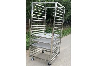 Wholesale Bread 15 16 20 Tier Stainless Steel Rack Trolley Drying Baking Bakery Food Fruit from china suppliers