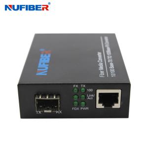Wholesale NF-C550-SFP IEEE 802.3 10 100M SFP To RJ45 Converter from china suppliers