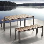 79.9L*35.4W*29.5H Inch Patio Picnic Bench Table Set