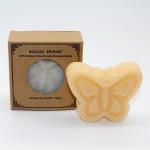 Vegetable Fibre Body Butterfly Bath Sponge Natural Facial Makeup Remover