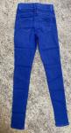 Denim Color Tight Yoga Pants For Ladies 73% Cotton 25% Polyester
