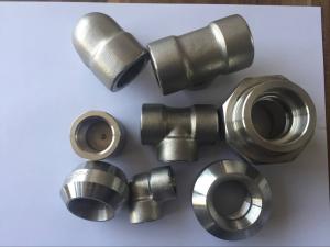 Wholesale Super Duplex Stainless Steel Pipe Fittings S32750 2507 1.4410 ASTM A182 F53 Forged Elbow Tee Cross Pipe Cap from china suppliers