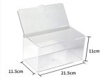 21.5cm PMMA Household Storage Bins Extra Large Plastic Storage Containers With
