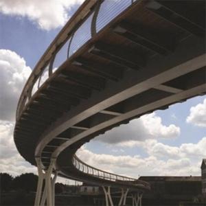Wholesale Single Lane Steel Box Girder Bridge Multi Span Steel Pedestrian Bridge from china suppliers