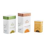 Custom Logo White Paper Boxes Eco Friendly Paper Boxes For Tea Packaging