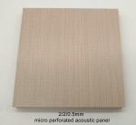 4'x8' Office Showroom 0.5mm Micro Perforated Acousitc Wood Panels Sound