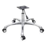 Five Star Office Chair Metal Base Aluminum Alloy Revolving Chair Wheel Base