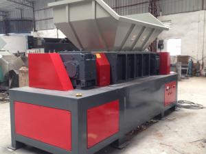 Wholesale Strong crusher machine twin shaft plastic bottle shredder wood pallet shredder for sale from china suppliers